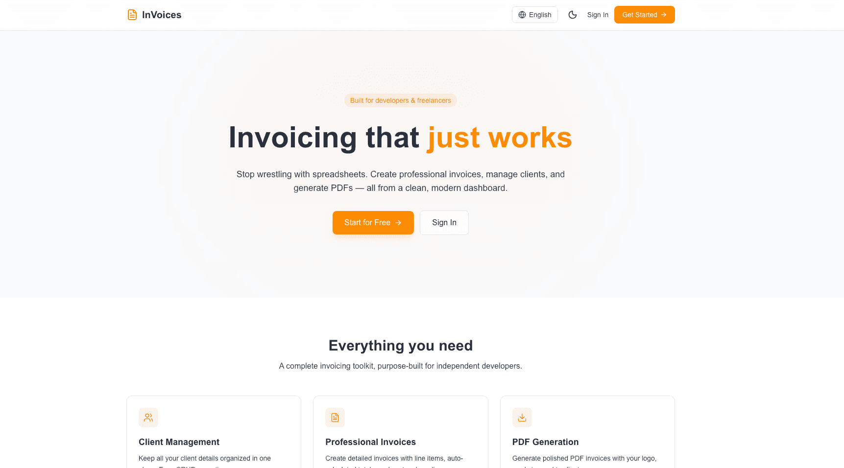 Invoices Generator