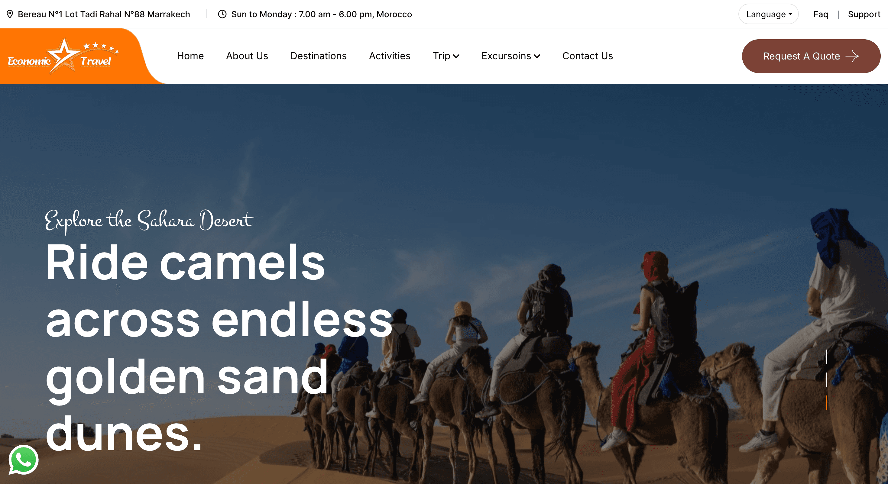 Economic Travel Morocco